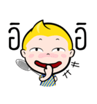 Rak Monkey Badminton（個別スタンプ：18）