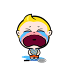 Rak Monkey Badminton（個別スタンプ：24）