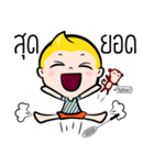 Rak Monkey Badminton（個別スタンプ：27）