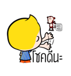 Rak Monkey Badminton（個別スタンプ：28）