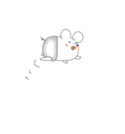 ねずみさんベイビー1（個別スタンプ：5）