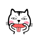 白猫と茶猫（個別スタンプ：4）