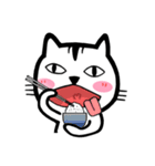 白猫と茶猫（個別スタンプ：21）