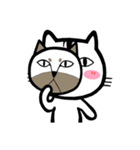 白猫と茶猫（個別スタンプ：32）