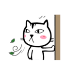白猫と茶猫（個別スタンプ：34）
