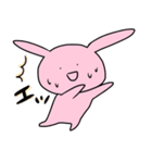 笑顔がステキなうさぎ（個別スタンプ：3）
