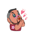 ガチムチお髭のあっくん（個別スタンプ：16）