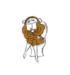 The monkey has a girl heart（個別スタンプ：5）