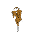 The monkey has a girl heart（個別スタンプ：14）