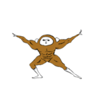 The monkey has a girl heart（個別スタンプ：15）
