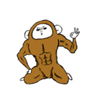 The monkey has a girl heart（個別スタンプ：16）