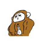 The monkey has a girl heart（個別スタンプ：17）