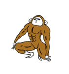 The monkey has a girl heart（個別スタンプ：22）