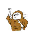 The monkey has a girl heart（個別スタンプ：27）