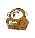The monkey has a girl heart（個別スタンプ：29）