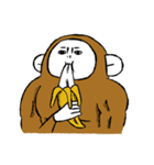 The monkey has a girl heart（個別スタンプ：33）