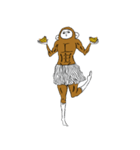 The monkey has a girl heart（個別スタンプ：34）
