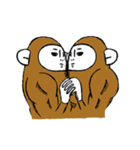 The monkey has a girl heart（個別スタンプ：37）