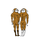 The monkey has a girl heart（個別スタンプ：39）