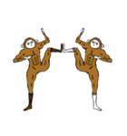 The monkey has a girl heart（個別スタンプ：40）