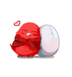 fluffy birb fam（個別スタンプ：2）