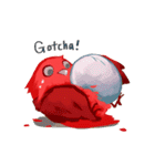 fluffy birb fam（個別スタンプ：3）