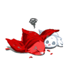 fluffy birb fam（個別スタンプ：8）