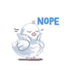 fluffy birb fam（個別スタンプ：10）