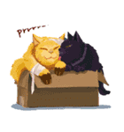 fluffy birb fam（個別スタンプ：24）