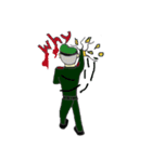 Soldier for love（個別スタンプ：17）