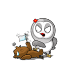 Owl and Miyoko part 2（個別スタンプ：7）