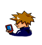 思春期男子（反抗期）（個別スタンプ：5）