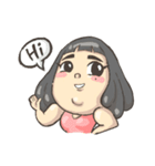 Strong arm girl（個別スタンプ：1）