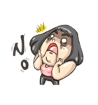 Strong arm girl（個別スタンプ：3）