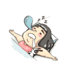 Strong arm girl（個別スタンプ：5）