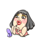 Strong arm girl（個別スタンプ：7）