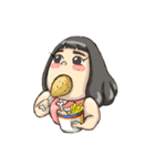 Strong arm girl（個別スタンプ：10）