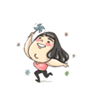 Strong arm girl（個別スタンプ：14）