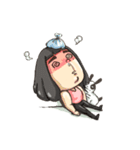 Strong arm girl（個別スタンプ：15）