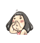 Strong arm girl（個別スタンプ：19）
