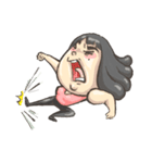 Strong arm girl（個別スタンプ：35）