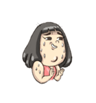 Strong arm girl（個別スタンプ：38）