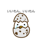 うずらの卵のぐずらちゃん☆（個別スタンプ：1）