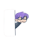 Megane ＆ Bean（個別スタンプ：15）