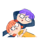 Megane ＆ Bean（個別スタンプ：32）