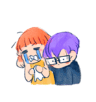 Megane ＆ Bean（個別スタンプ：37）