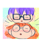 Megane ＆ Bean（個別スタンプ：40）