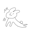 うさぎたちのけだるさ（個別スタンプ：2）