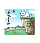 白猫ミーちゃん（個別スタンプ：15）