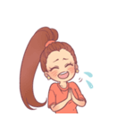 女の子と男の子の日常編（個別スタンプ：2）
